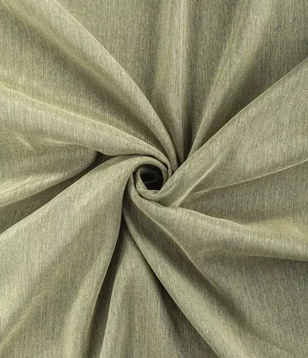 Ткань "Меланж" зеленый