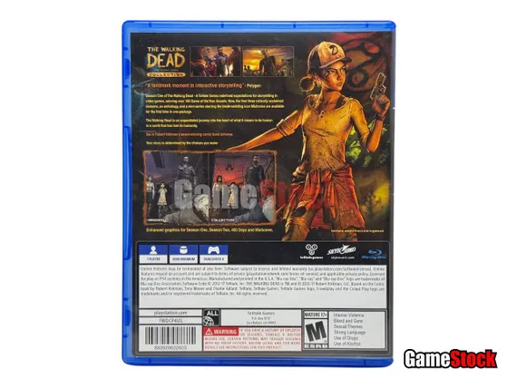 PS4 The Walking Dead: The Telltale Series Collection (Б/У, Русские субтитры, )
