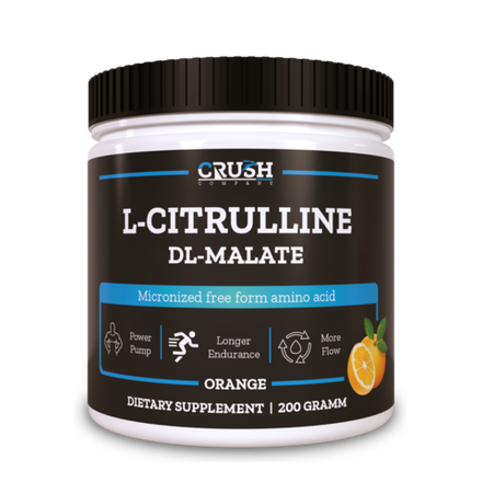 L-Citrulline DL-malate / Цитруллин со вкусом "Апельсин" (200 грамм)