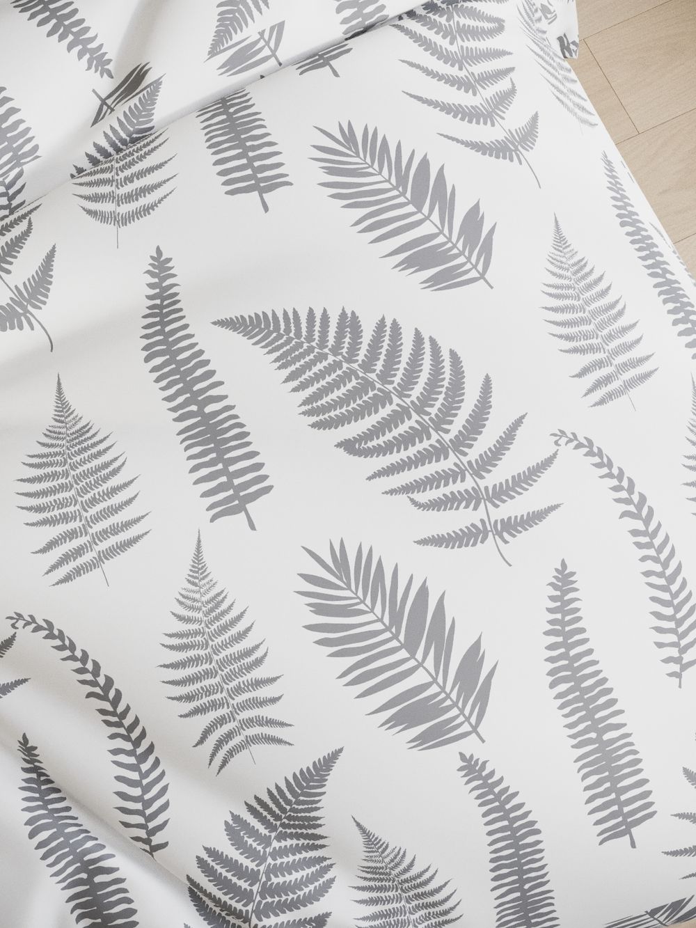 Постельное белье Сказка "Папортник (компаньон)" 1,5-сп   наволочка 50х70 1шт Простынь на резинке 90х200 см  Пододеяльник 145х215 см