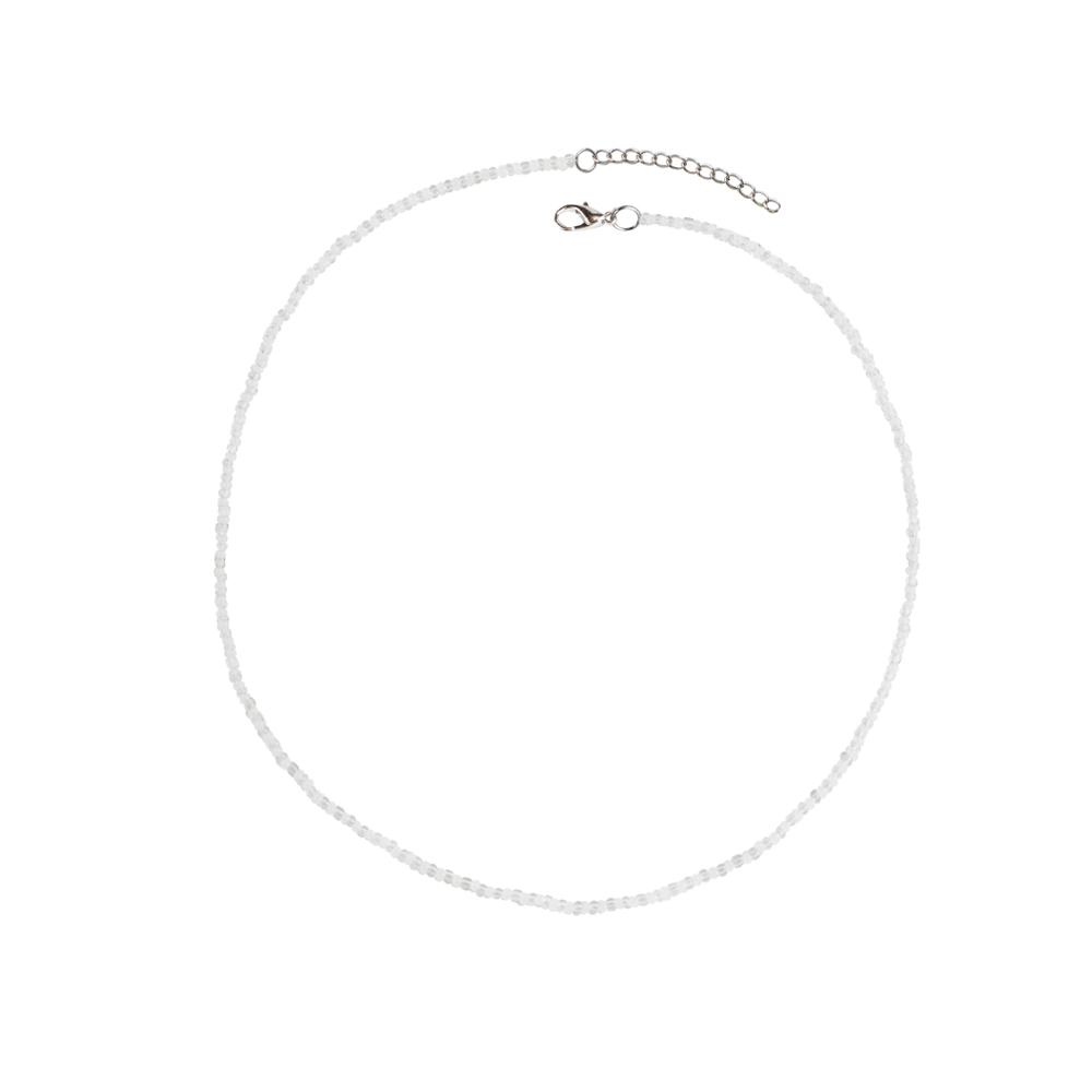 double white necklace