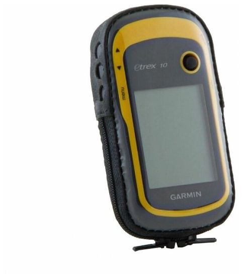 Garmin eTrex 10, 20, 22, 30, 32 чехол натуральная кожа, зажим (02-104)