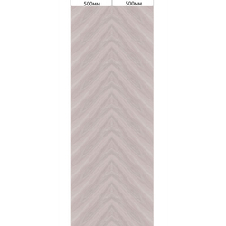 Ламинированная панель ПВХ ВЕК Шпон Орех Белый 2700х500мм