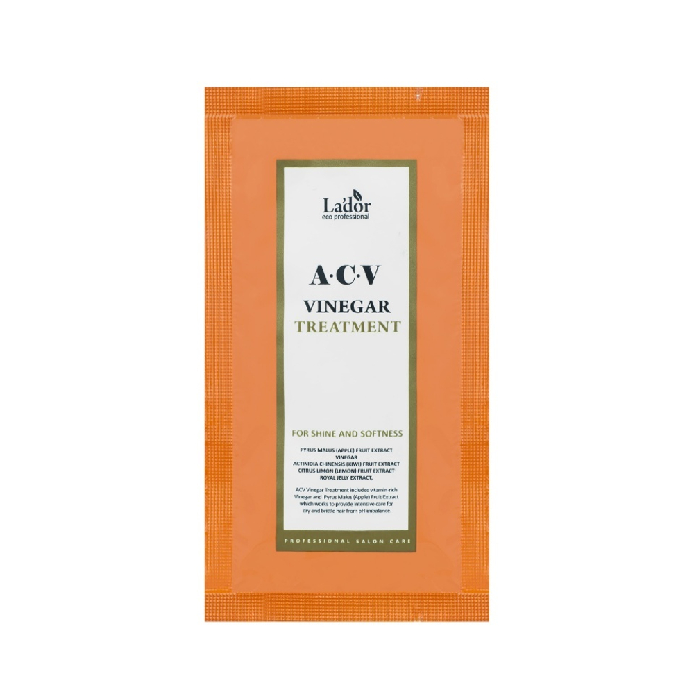 Маска с яблочным уксусом для блеска волос Lador ACV Vinegar Treatment (пробник)