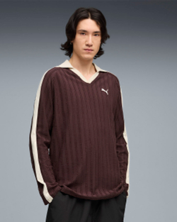 Лонгслив Puma T7 Relaxed Long Sleeve Polo