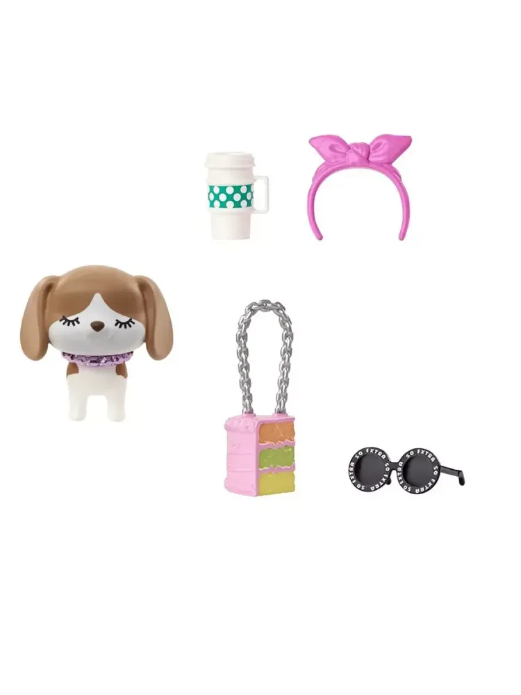 Кукла Барби Экстра в синем спортивном костюме HHN09