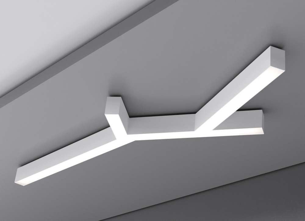 Накладной светодиодный светильник 76.8Вт 4000K