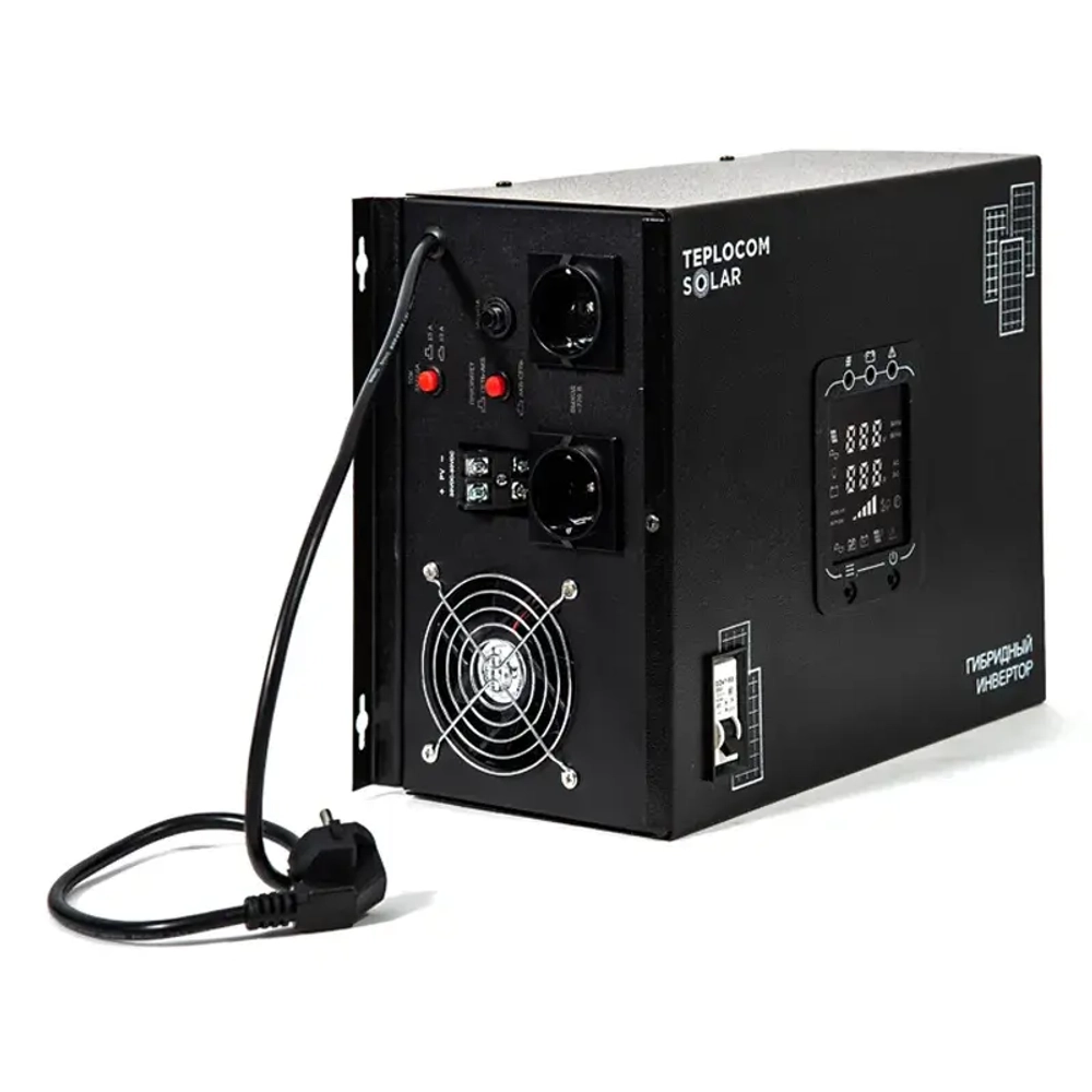 TEPLOCOM SOLAR-1500 источник бесперебойного питания для котла отопления 2412