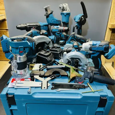 Набор аккумуляторного инструмента 11в1 4АКБ