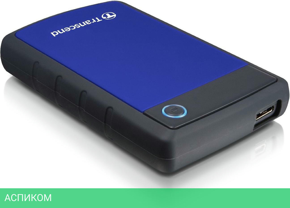 Внешний накопитель Transcend 1TB TS1TSJ25H3B