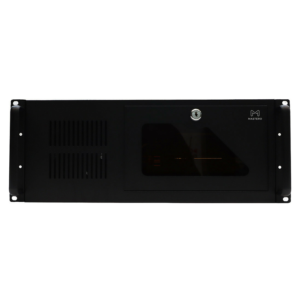 Серверный корпус Mastero 4U450, 4U, ATX, Без БП, чёрный (MST-4U-450)