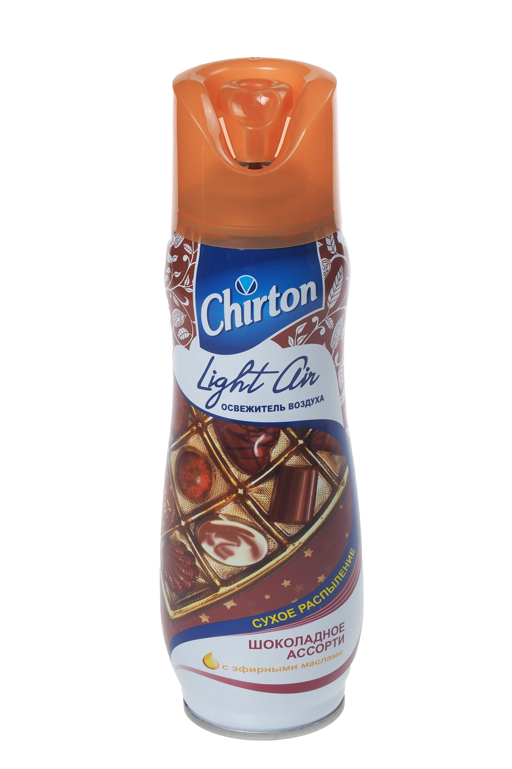 Освежитель Чиртон Лайт Эйр с ароматом "Шоколадное ассорти" баллон 300мл аэрозоль "Чиртон"