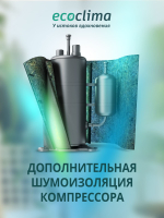 Настенная сплит-система Ecoclima ECW-HE18/BB-4R2 + EC-HE18/B-4R2, белый