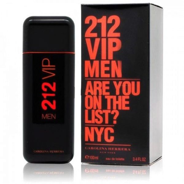 Мужская туалетная вода CAROLINA HERRERA 212 VIP MAN 100 ml