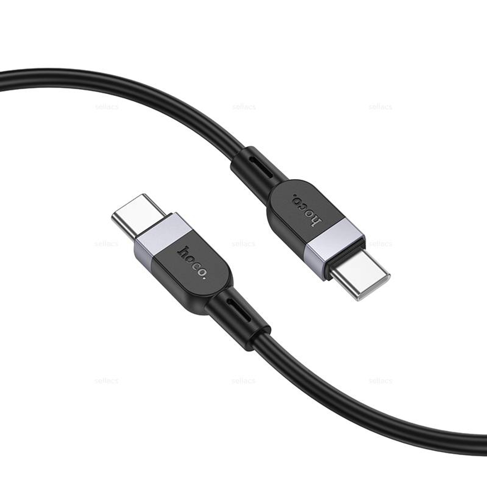 Кабель Type-C на Type-C 60W Hoco X109 3m (black) (Краснодар склад)