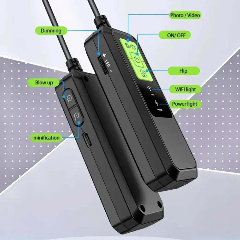 jingleszcn Wi-Fi Видеоэндоскоп/1 камера 8 мм/длина зонда 5 м