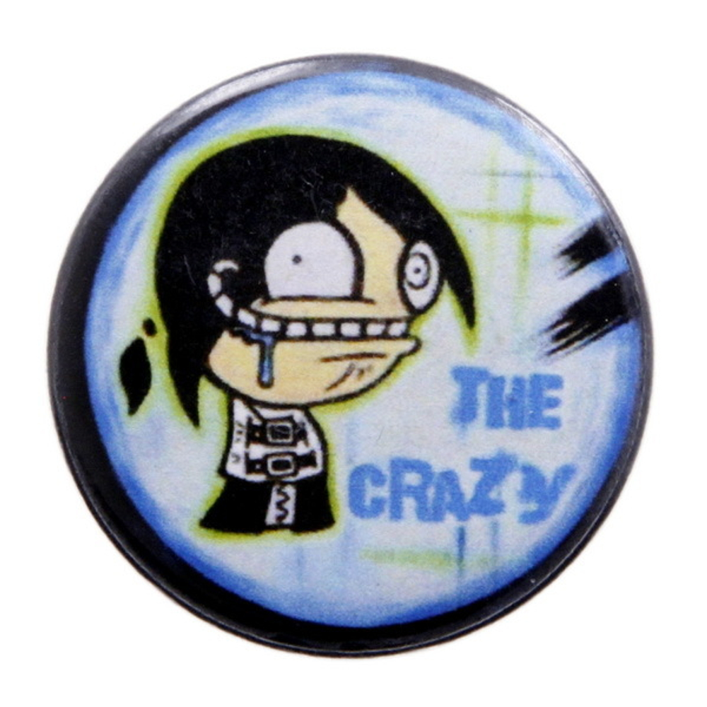Значок Девочка ( The Crazy )