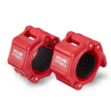 Замки олимпийские пластиковые красные (пара)