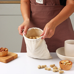 Мешочек для хранения Доляна, 19×22 см, лён