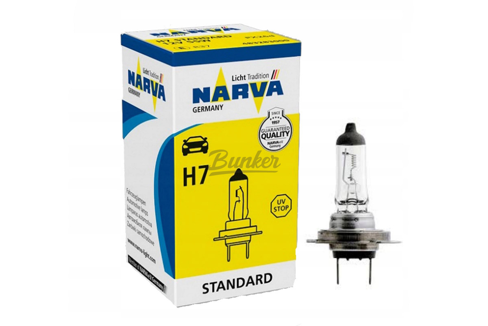 Галогеновая лампа Narva H7,12V
