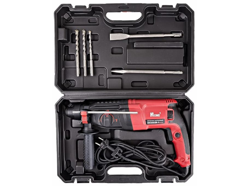 Перфоратор Number One EH1200/26-1 (1200Вт, 4.7Дж, 3 режим, SDS+, кейс)