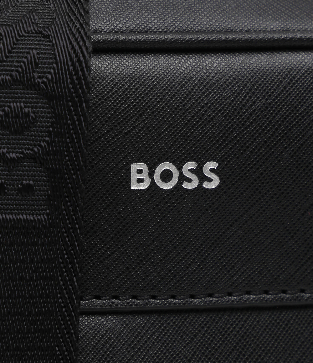 Кожаная сумка кросс-боди Zair_NS BOSS BLACK - черный(50483566)