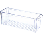Органайзер для холодильника 10х30х10см с крышкой Прозрачный