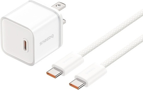 Зарядное устройство Baseus P10162501213-02 USB Type-C белый