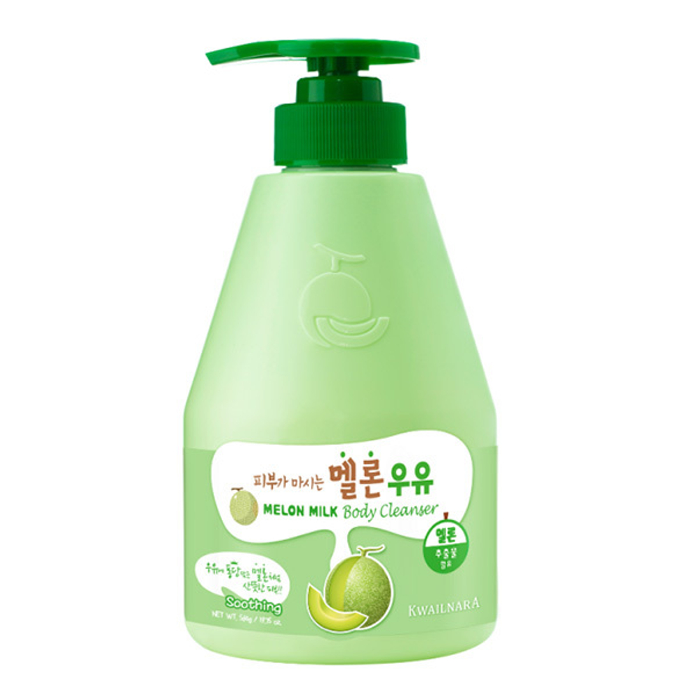 Увлажняющий гель для душа Дыня и молоко Kwailnara Melon Milk Body Cleanser 560г