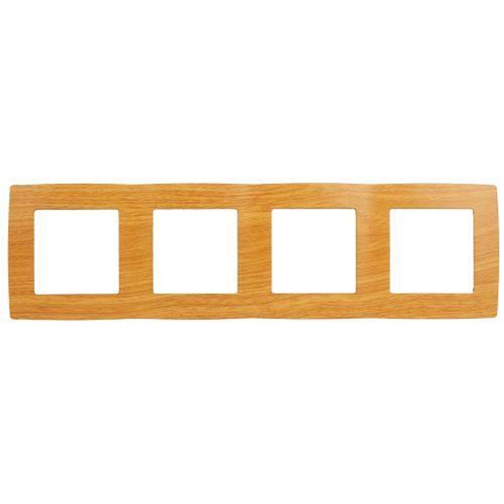 Рамка 4-м 12-5004-07 ольха ЭРА Б0014777 Рамка 4-м 12-5004-07 ольха ЭРА Б0014777