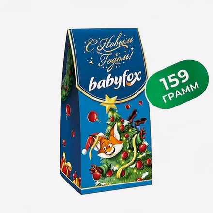Набор сладостей новогодний BABY FOX Сумочка (Кор) 159г