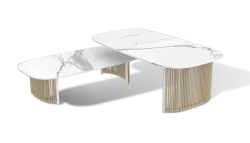 "Мальдивы" трансформирующаяся лаунж-зона из искусственного ротанга, цвет соломенный