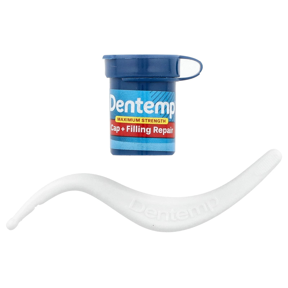 Dentemp, Cap + Filling Repair, максимальная эффективность, 2,64 г (0,09 унции)