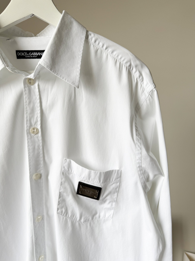 Хлопковая рубашка Dolce & Gabbana, XL