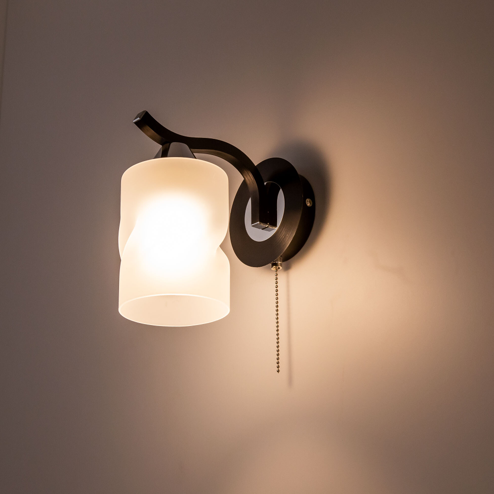 Citilux Сиерра CL119411 Бра с выключателем Чёрное