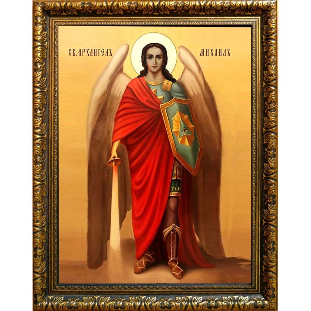 Михаил Архангел. Икона на холсте