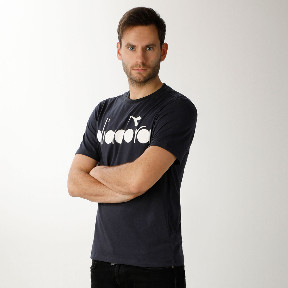Мужское теннисное поло Diadora Club T-Shirt Special Edition Men - Dark Blue, White