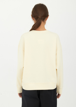 SWEATSHIRT | M | MILKY-WHITE COLOR (270-00)