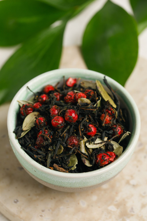 Иван-чай с брусникой / CraftTea / дой пак / 40 г / Сибирский кедр