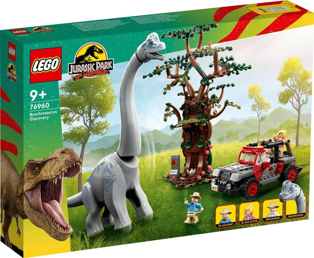 Конструктор LEGO Jurassic World 76960 Встреча с Брахиозавром