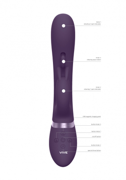 VIVE - Вибромассажер Tama- Purple
