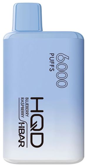 HQD HBAR 6000 - Blueberry Raspberry (5% nic)