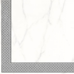 Декор Каррара Нова 7346-0004 45х45 угол 7346-0004