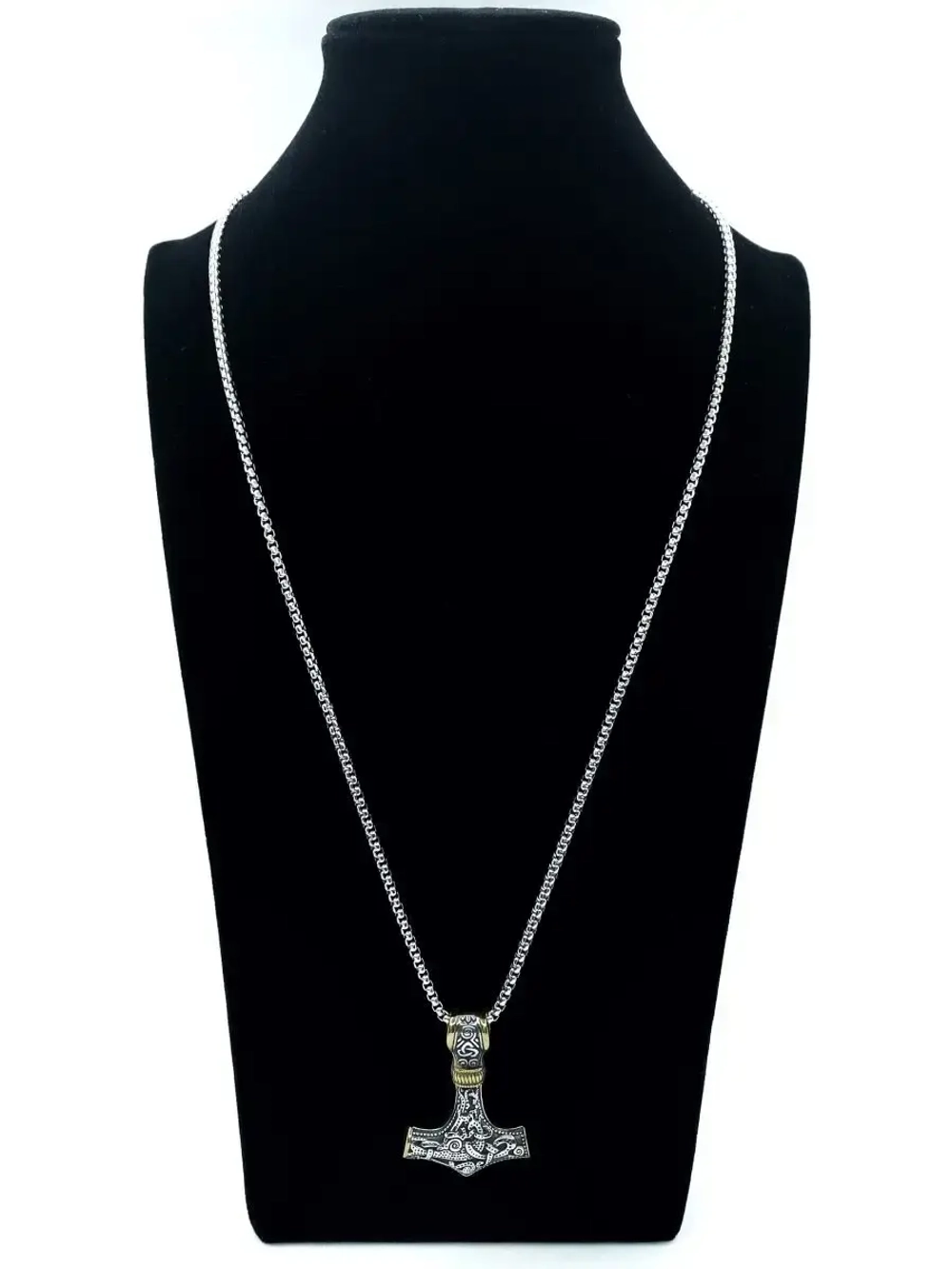 Цепь с подвеской Топор скандинавской оберег Гром Секира Тора