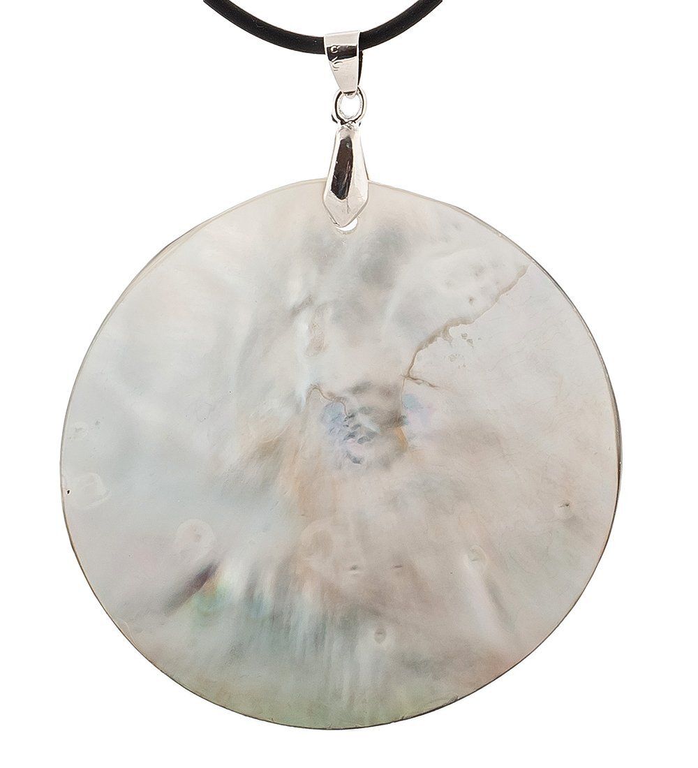 ШК-55/ 42-G Кулон из перламутра «Густав Климт» Земина