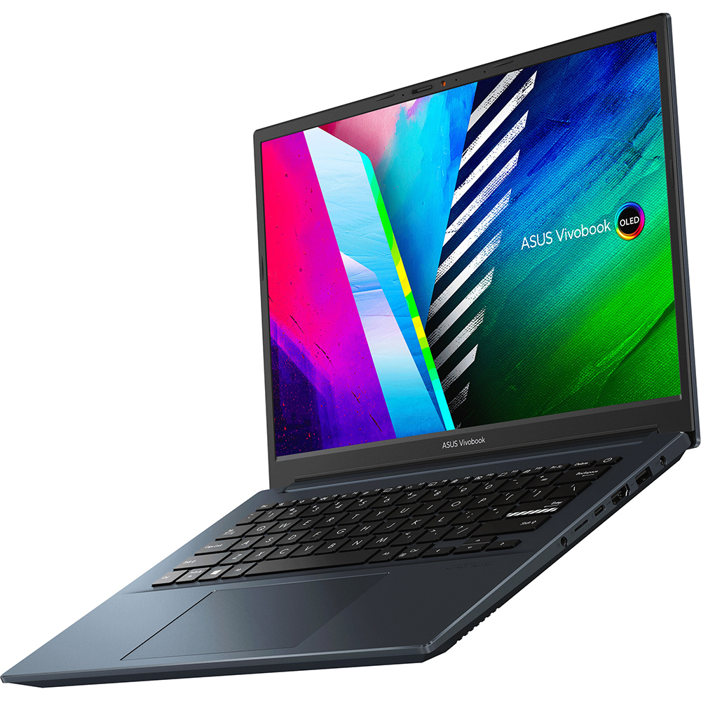 Ноутбук Asus Vivobook Pro 14 OLED K3400PH-KM310W Intel i7-11370H/16G/1T SSD/14" 2,8K(2880 x1800) OLED/GTX 1650 4G/Win11 Синий, 90NB0UX2-M009E0