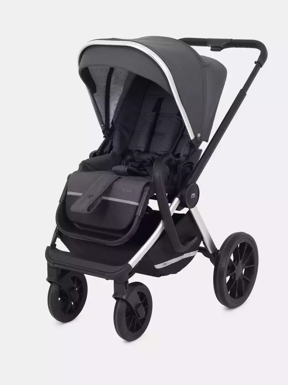 Коляска детская MOWBaby "TILDA" (3в1) MB065 Carbon