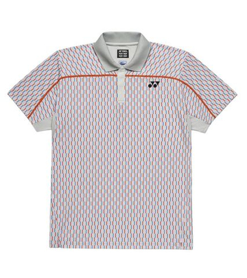 Мужское теннисное поло Yonex RG - silver grey