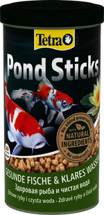 TETRA Pond Sticks Корм для прудовых рыб, палочки, 1 л