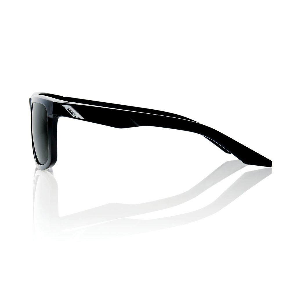 Спортивные очки 100% BLAKE - Polished Black - Grey PEAKPOLAR Lens - OS